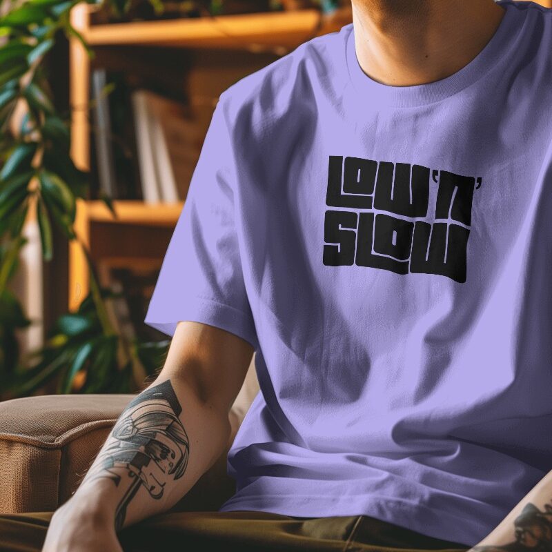 Unisex Oversized Classic T-Shirt Lavender Low n Slow